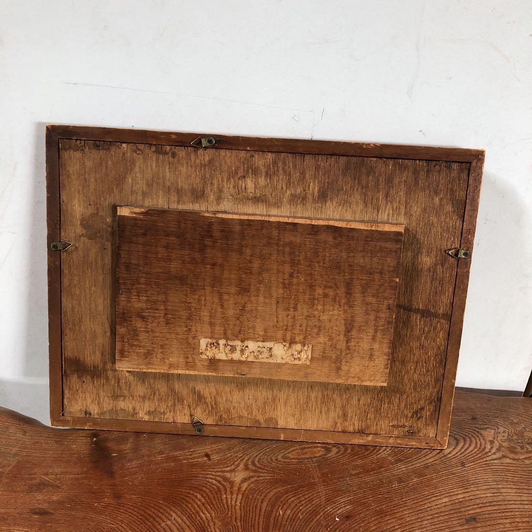 裸婦　額縁　油絵