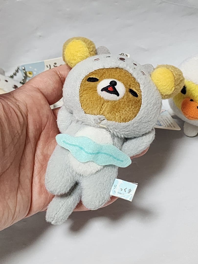 だららっこ　マスコットキーチェーン　３個セット