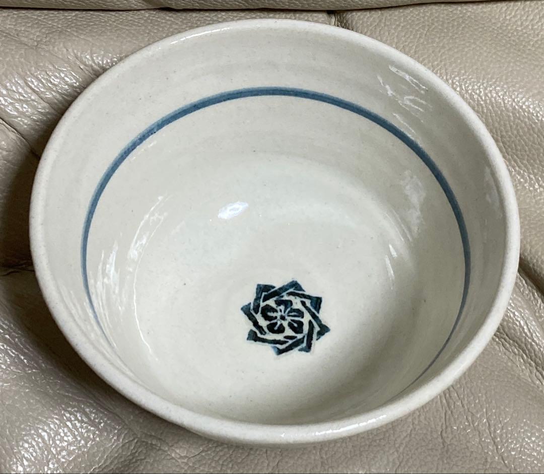 新品未使用　京焼　清水焼　東五六　ご飯茶碗　お茶漬け　刻印　風