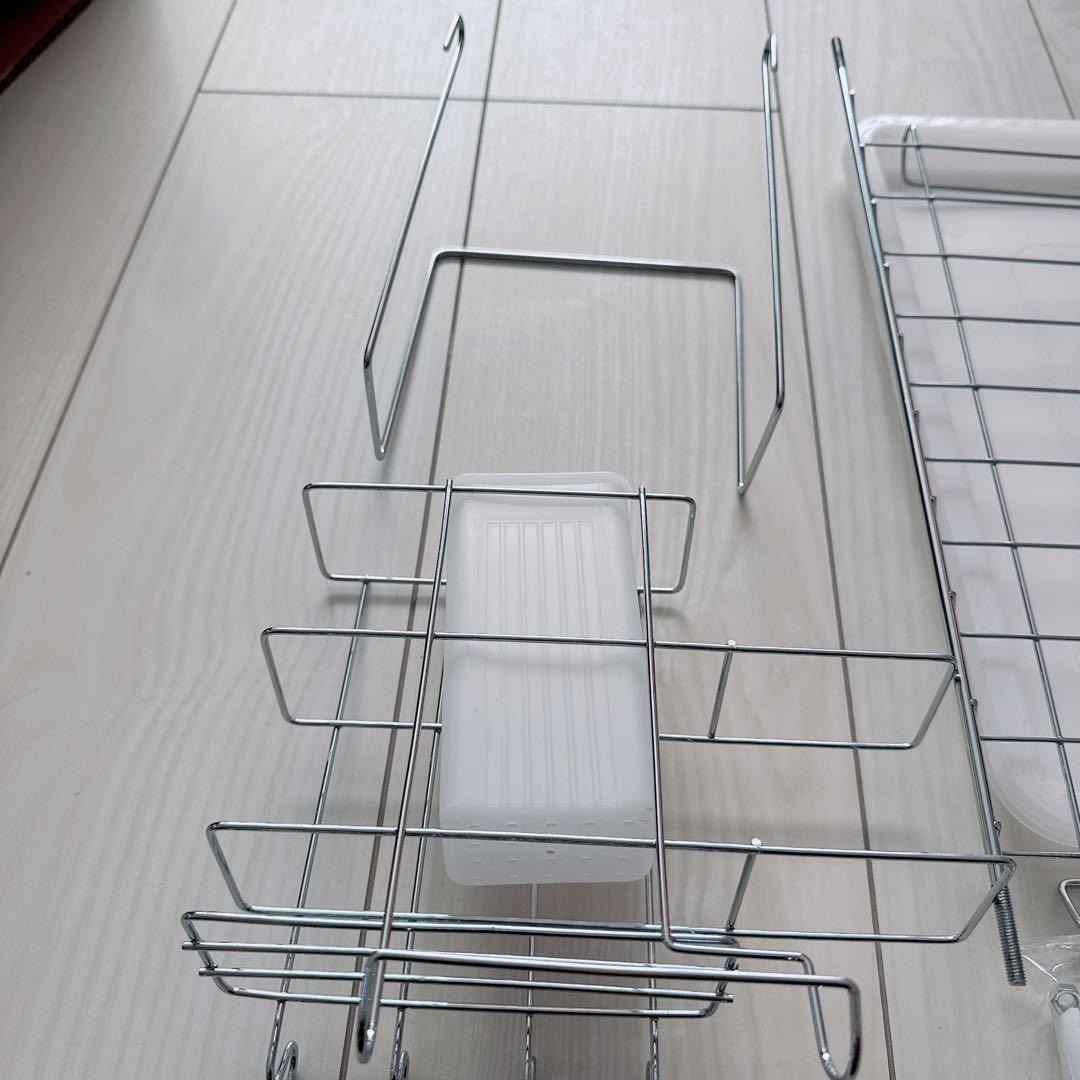 ＊ステンレススチール 食器スタンド 取り付け用ネジ付き