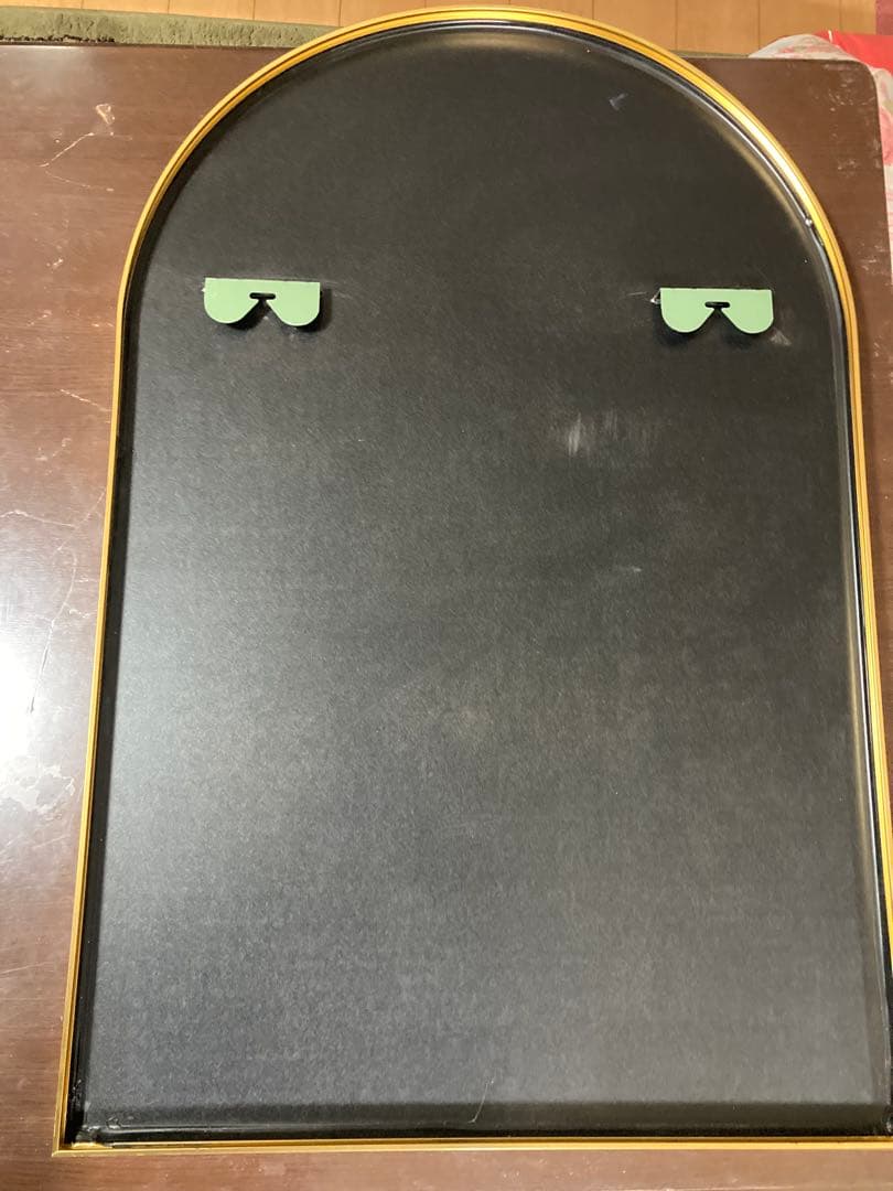 新品アーチ型金色フレーム大きな鏡アンティーク鏡大きいミラー