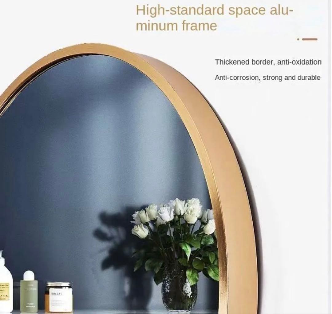 新品アーチ型金色フレーム大きな鏡アンティーク鏡大きいミラー