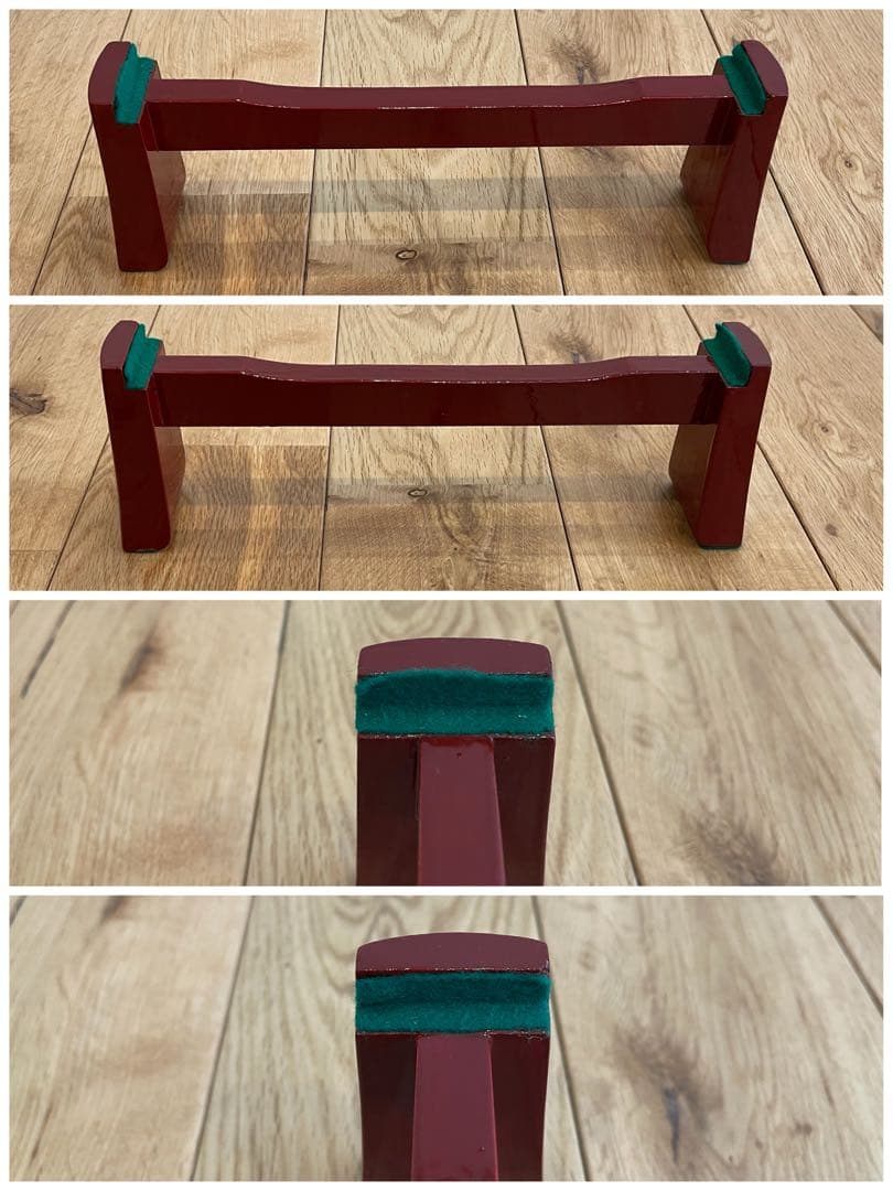 箏 たま杢 くり甲 子持ち二段綾杉彫り 玉渕巻 付属品セット　琴 13弦 13絃