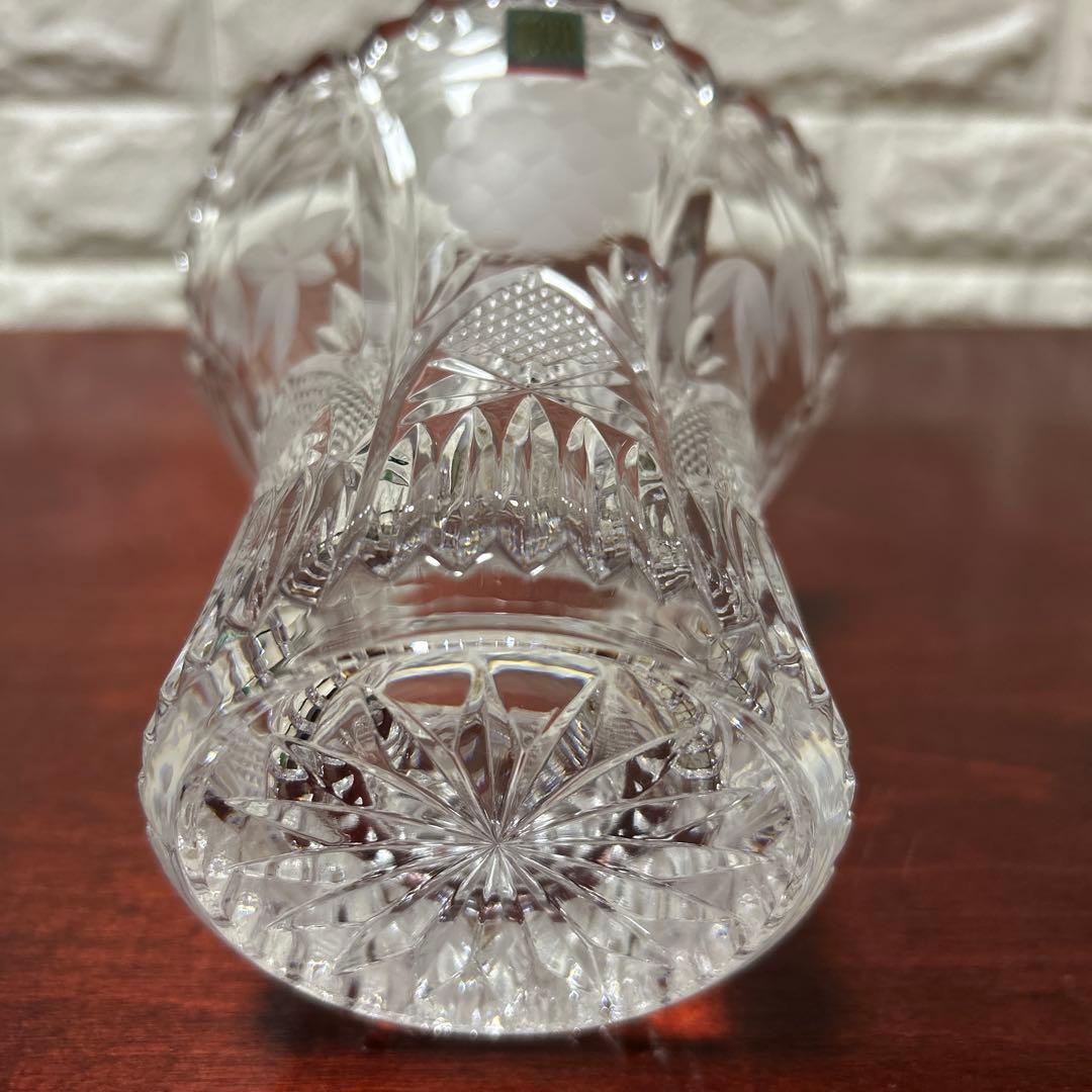 ホヤクリスタルローズボウル