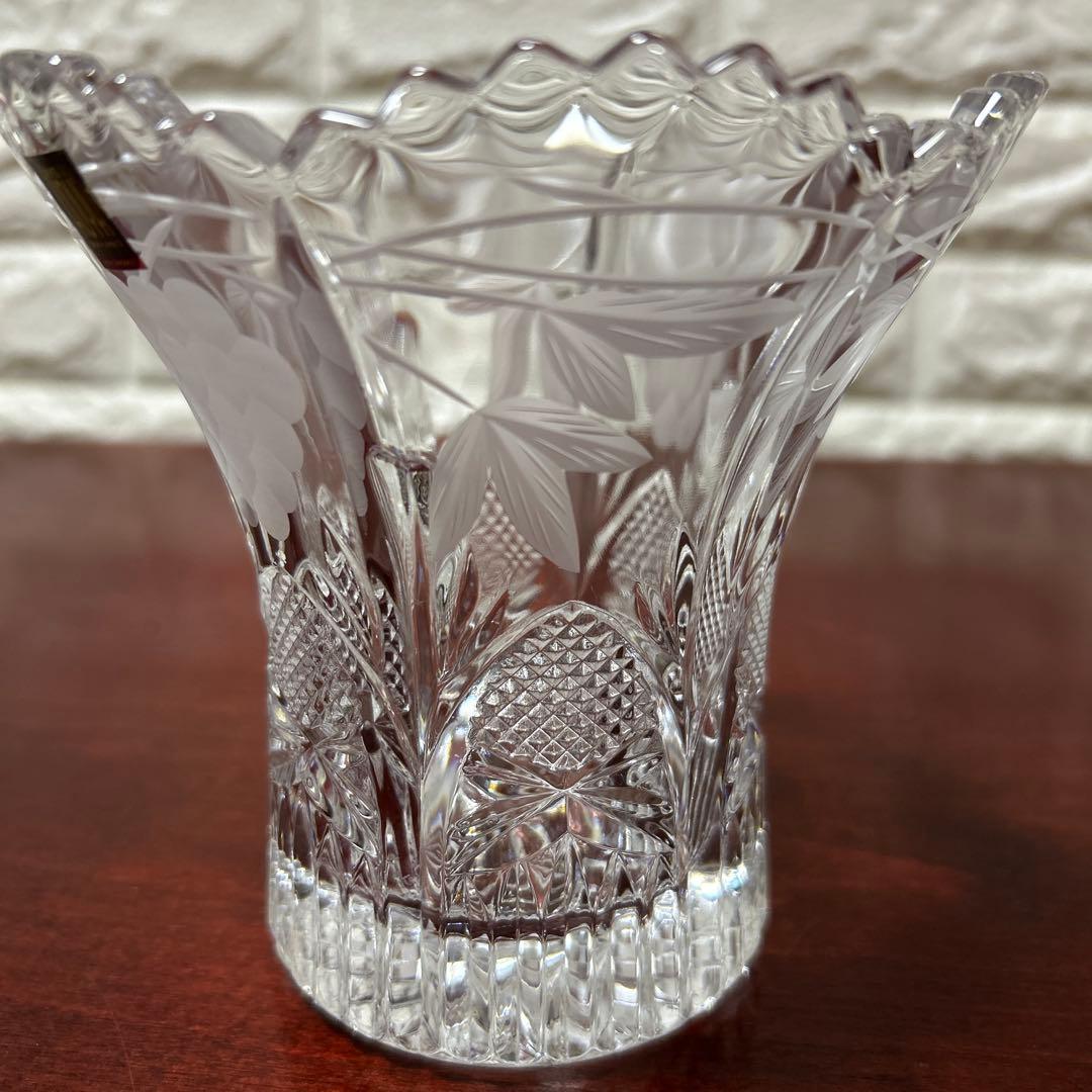 ホヤクリスタルローズボウル