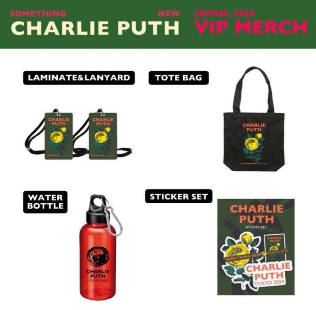 【フル4点セット】チャーリープース TOKYO 2024 VIP限定グッズ