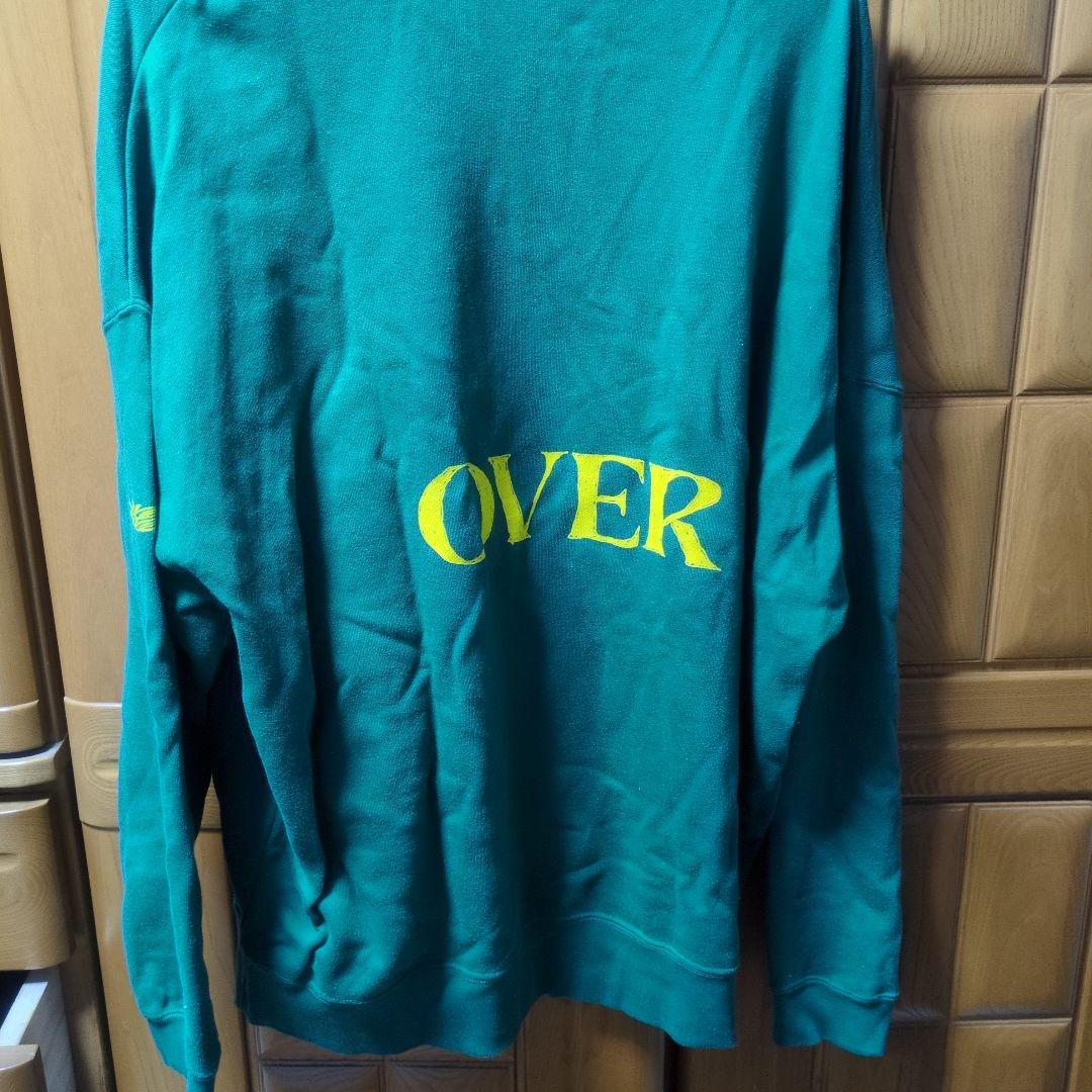 三浦大知　over スウェット　緑　グリーン　Lサイズ