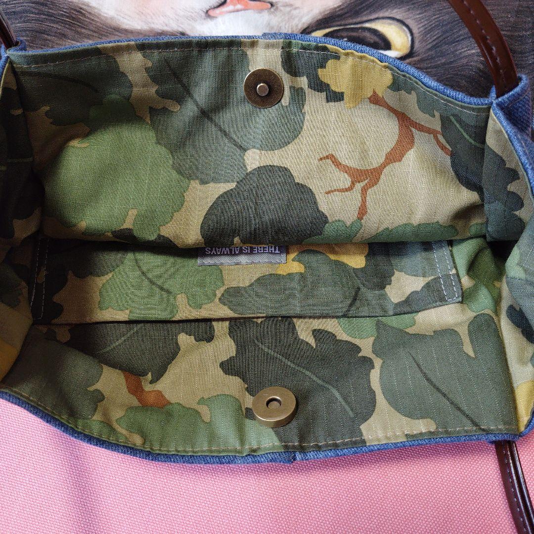 コヤンイサムチョン　ジョーズ　デニムリメイクトートバッグ　肩かけ