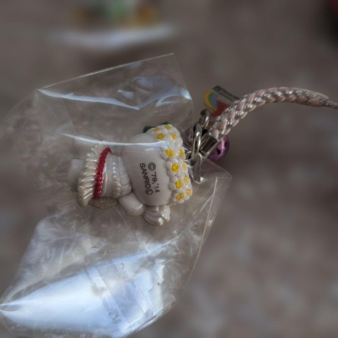 ご当地キティ根付け　スパリゾートハワイアンズ　限定　ハローキティ　ストラップ