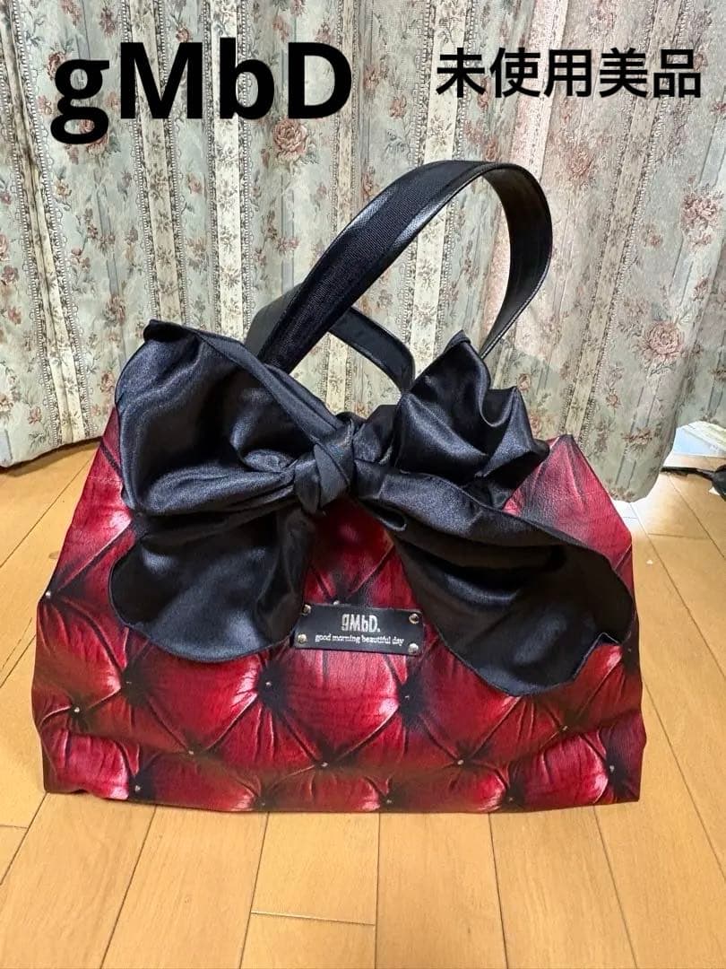 gMbD リボン付きトートバック　未使用新品