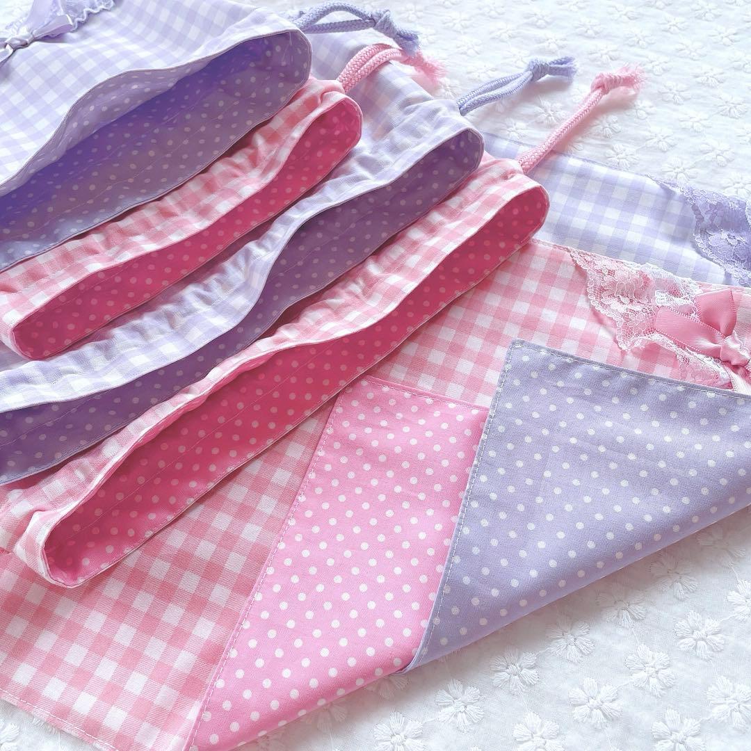 So☆Mama様 ランチョンマット お弁当袋 コップ袋 ハンドメイド