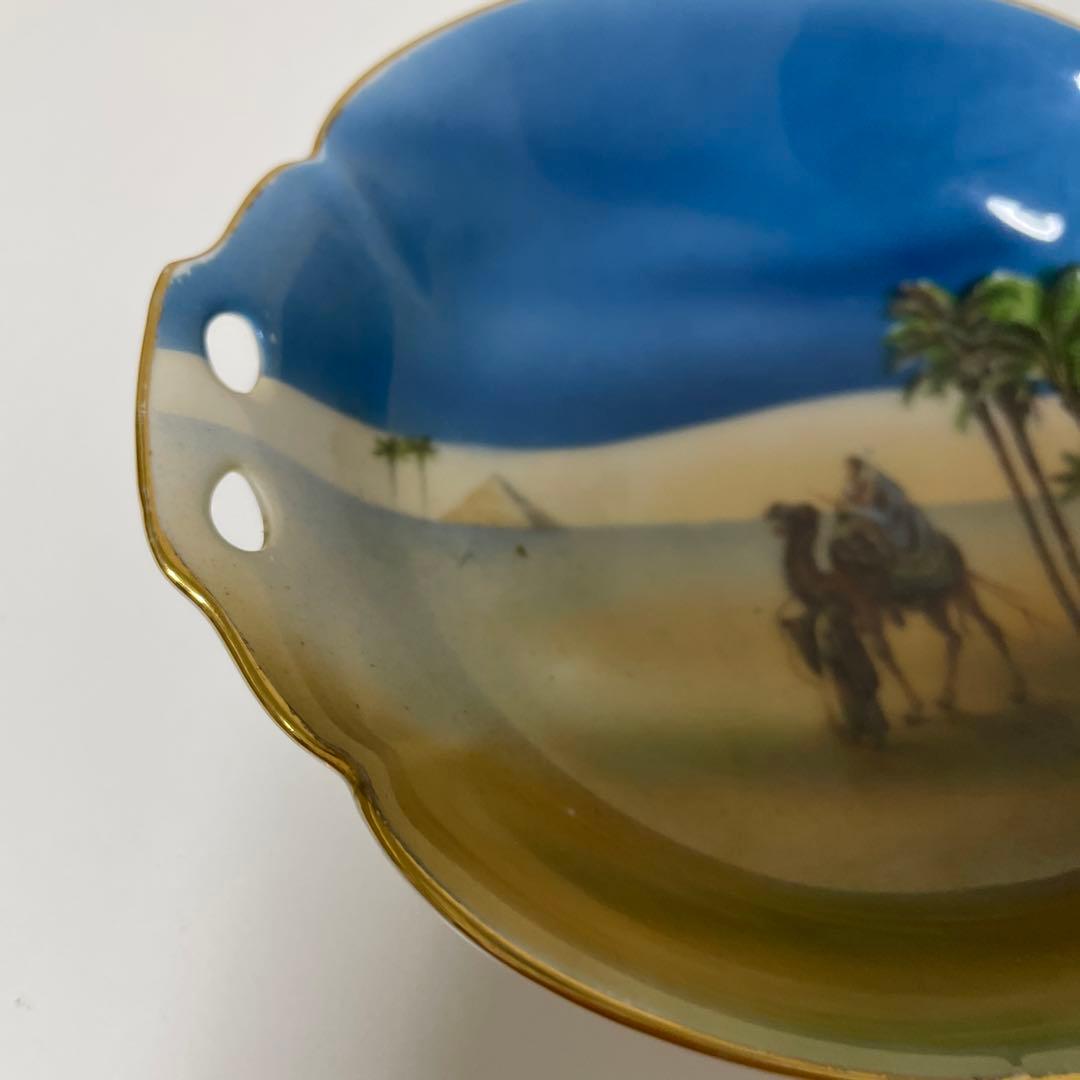 ・ライドオンキャメル・1906年-1925年英国輸出・１３cm・オールドノリタケ