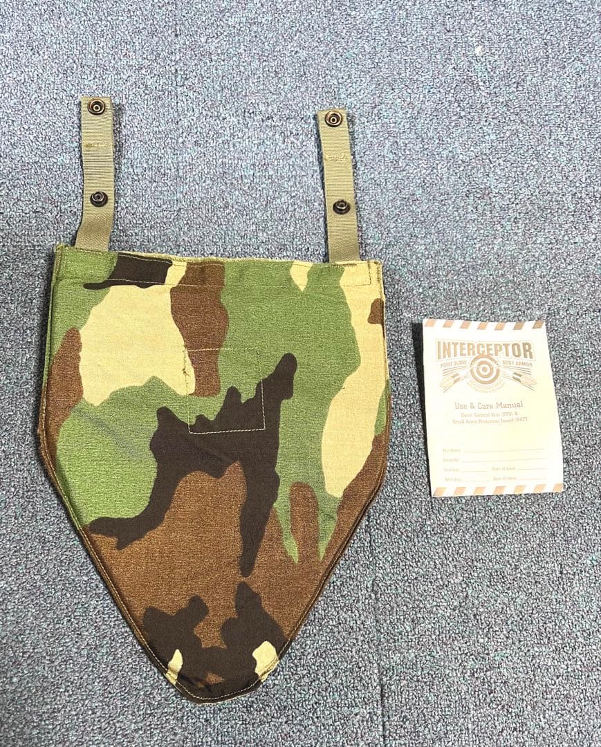 米軍実物Point Blank社製 美品ウッドランド ボディーアーマー　Sサイズ