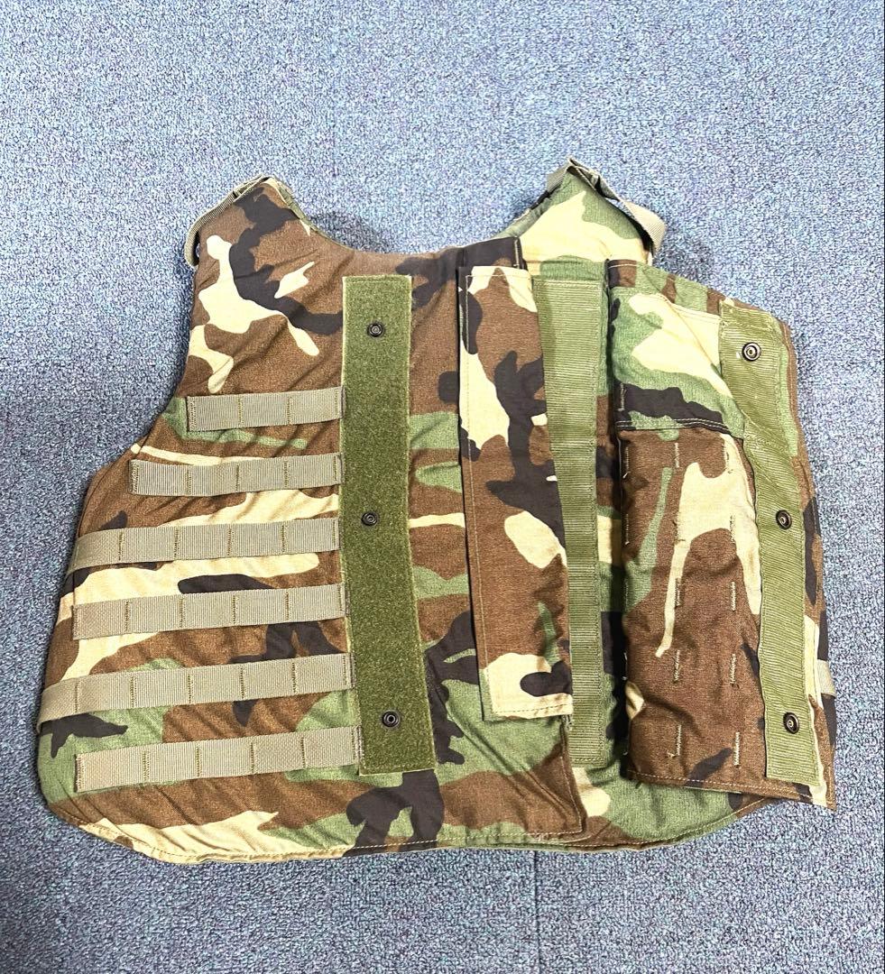 米軍実物Point Blank社製 美品ウッドランド ボディーアーマー　Sサイズ