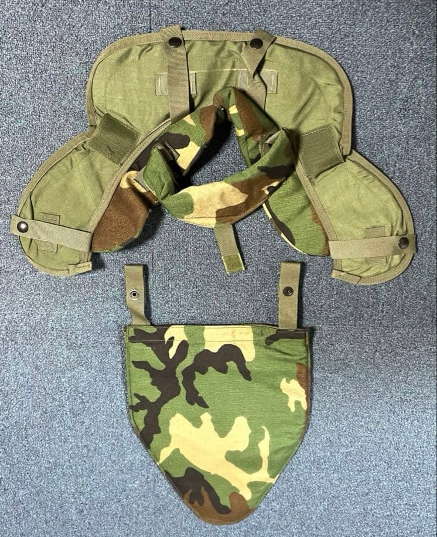 米軍実物Point Blank社製 美品ウッドランド ボディーアーマー　Sサイズ