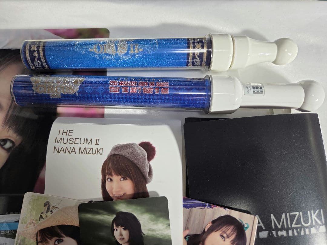 水樹奈々　応援グッズ　まとめ売り　Nana Mizuki ペンライト・写真他