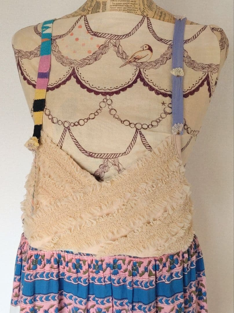 サロペットスカートみたいなエプロン☆フリル