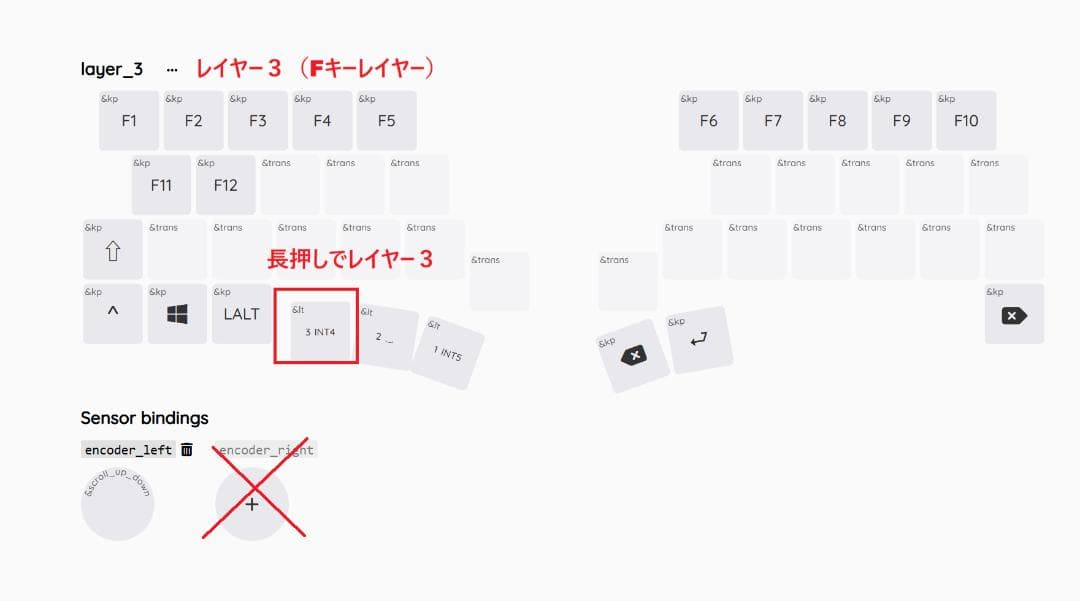 無線自作キーボードZonkey（マットホワイト）※roBa同様に使用できます！
