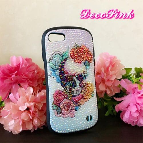 オリジナルケース オーダーメイドケース iPhoneカバー  ドクロ