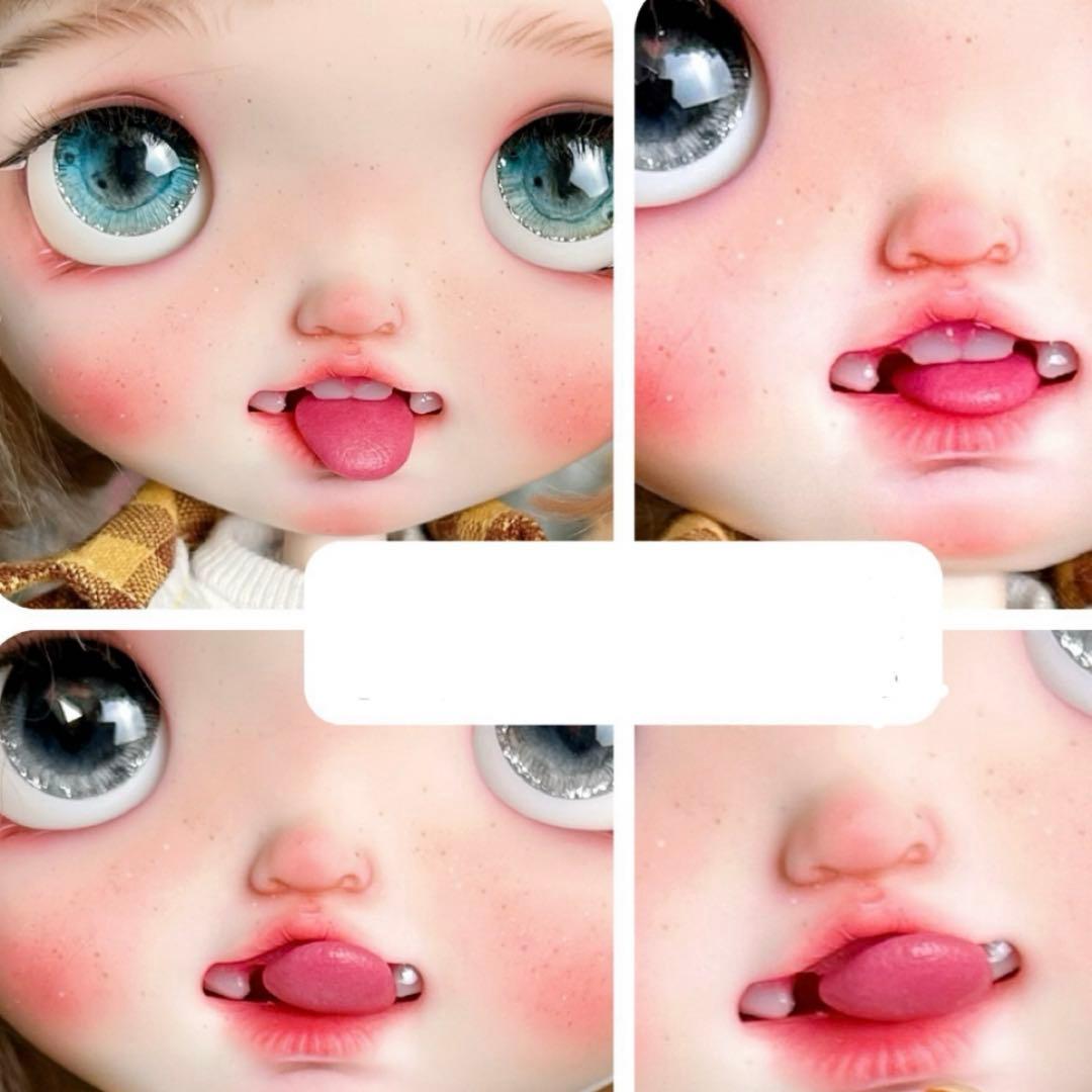 カスタムブライス 海外作家様 元気 舌可動 ベロ出し 笑顔ちゃん