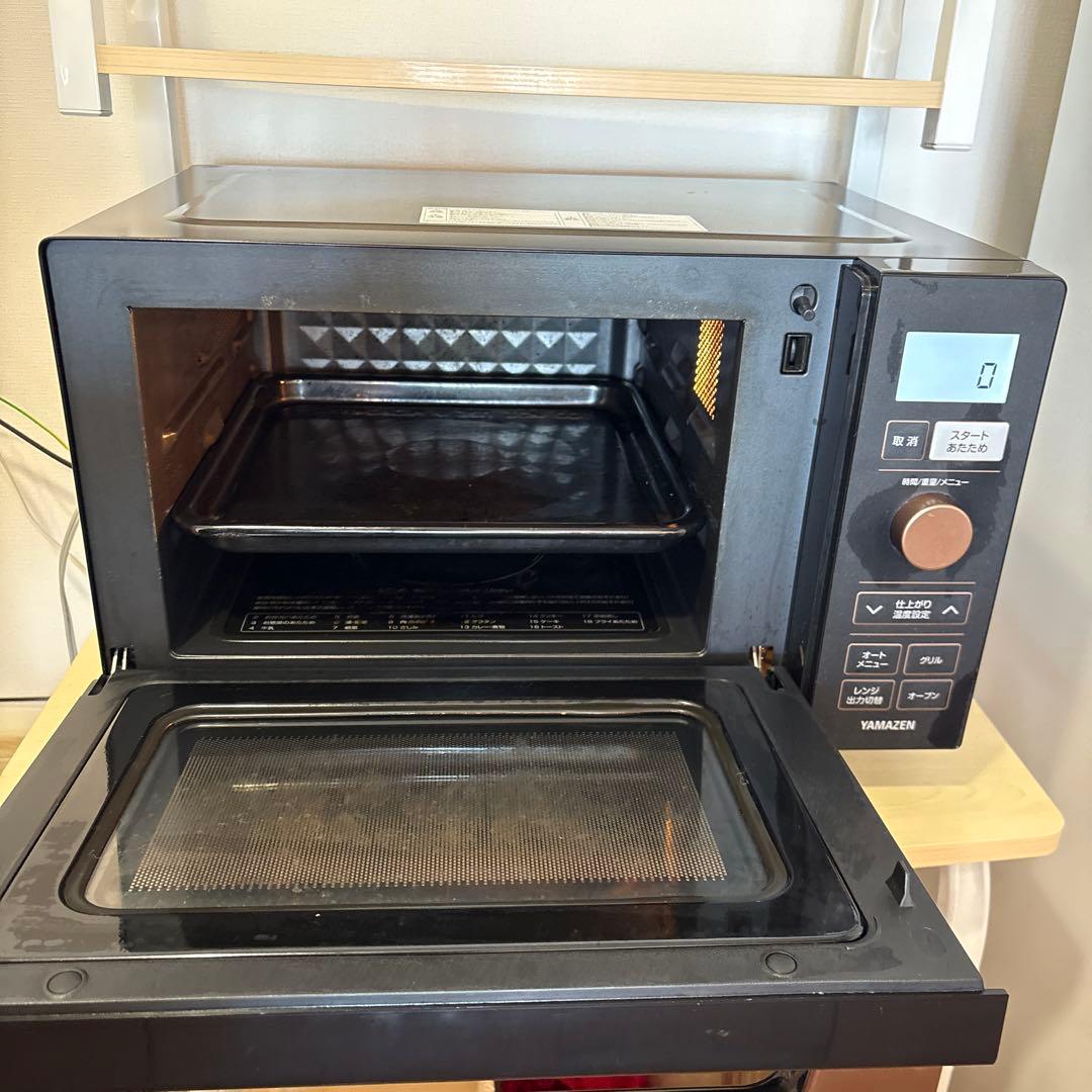 【2/22で処分予定】【送料込み】山善 オーブンレンジ NERP-018FV