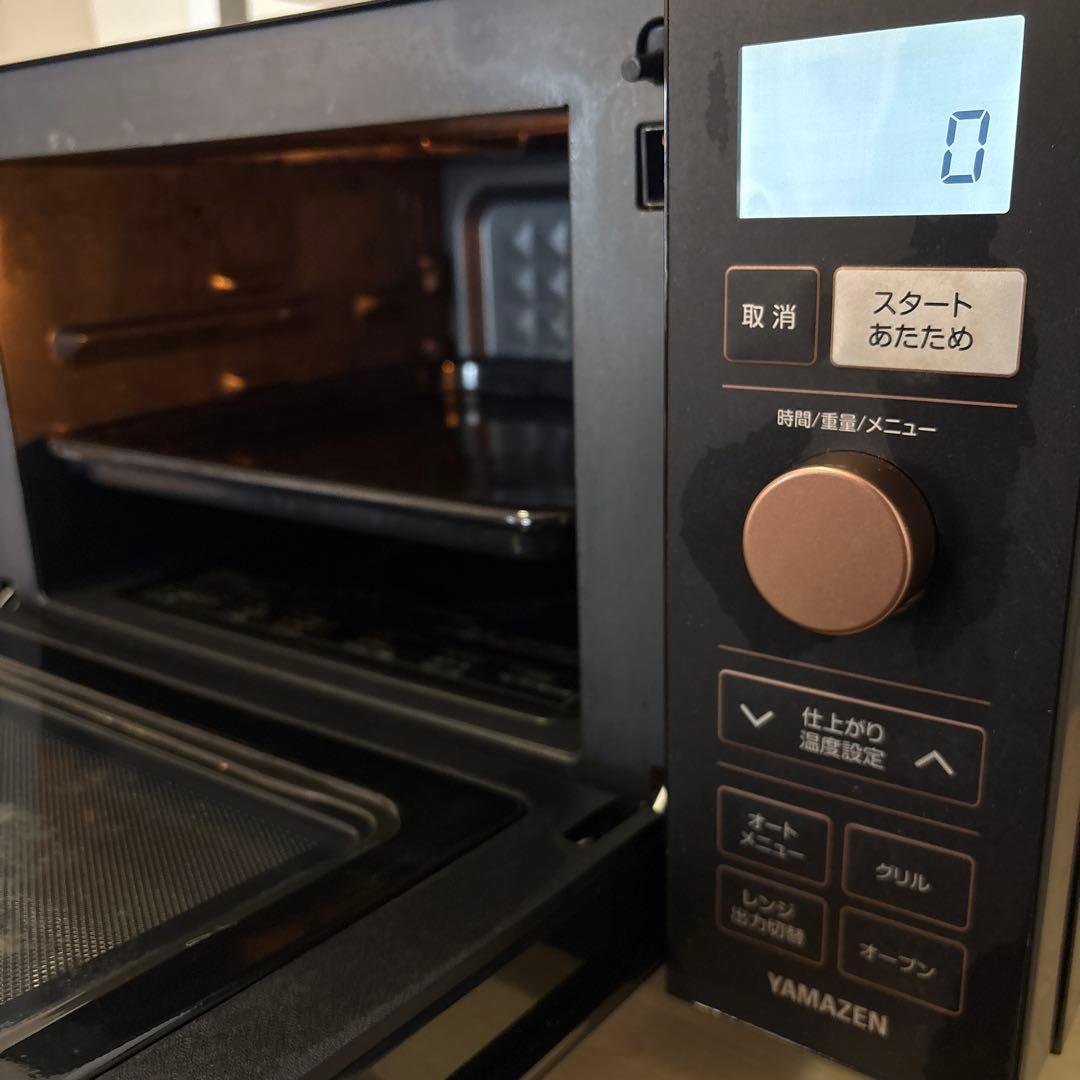 【2/22で処分予定】【送料込み】山善 オーブンレンジ NERP-018FV