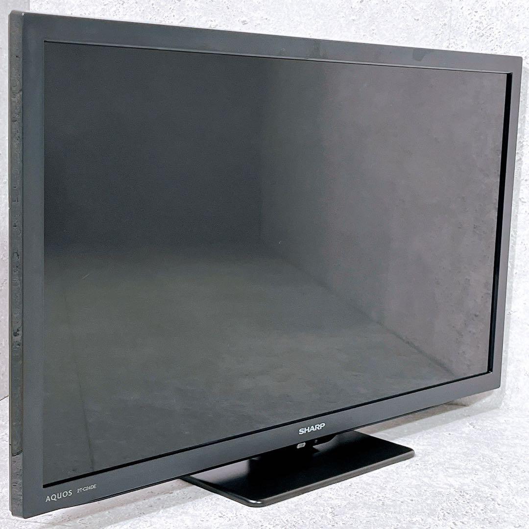 美品 SHARP 2T-C24DE 液晶TV AQUOS 24インチ小型テレビ