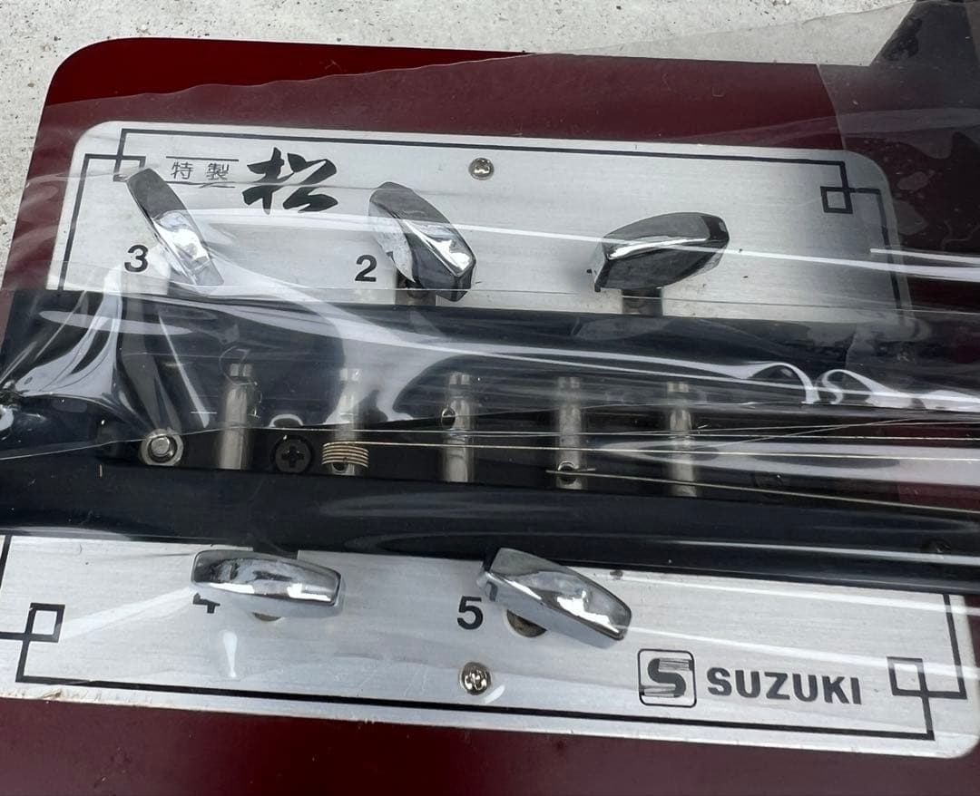 新品 大正琴　スズキ　特松 SUZUKI 特製 松
