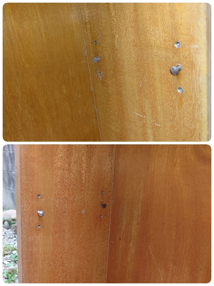 木製 飾り台 ラック 棚 昭和レトロ アンティーク ディスプレイ BOX 無垢