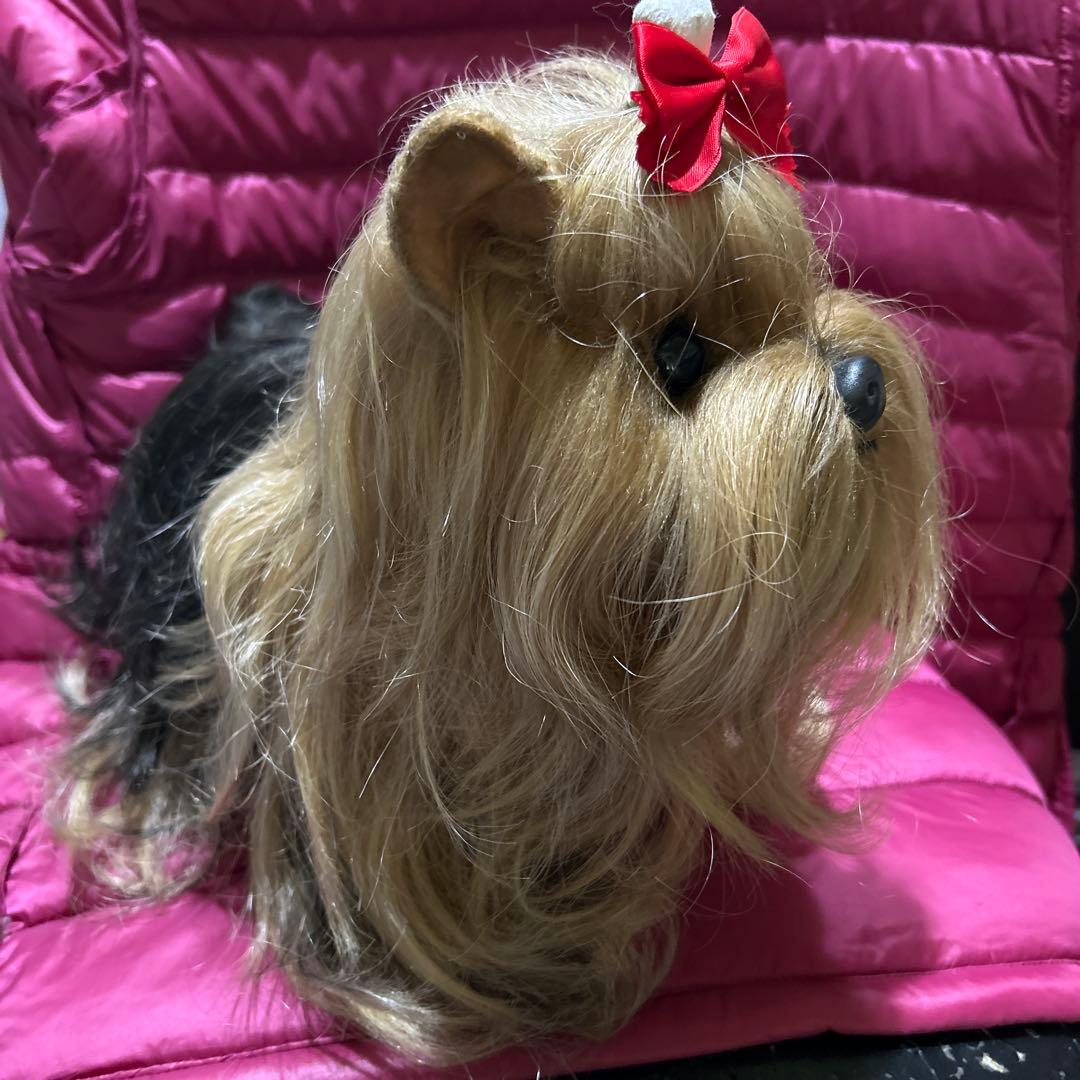 ドレッシーペット　ぬいぐるみ　犬　ヨークシャテリア　日本製❣️