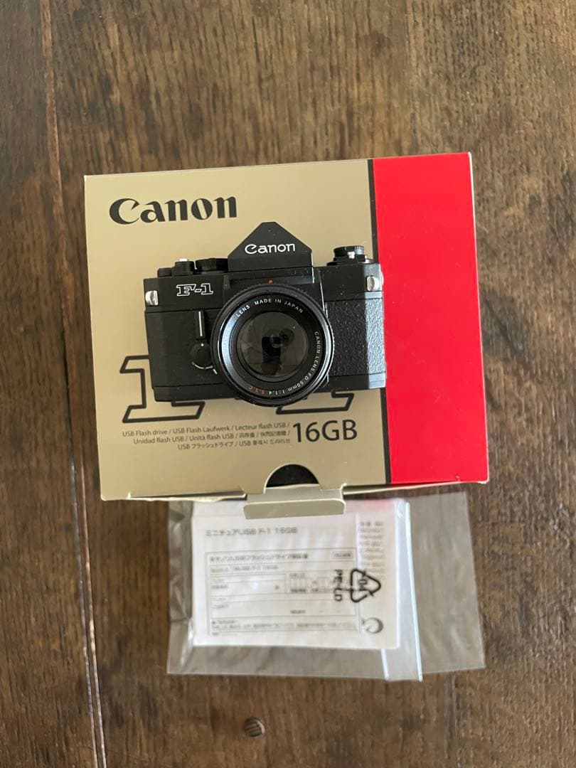 レア Canon ミニチュアカメラ USBメモリー F-1 16GB