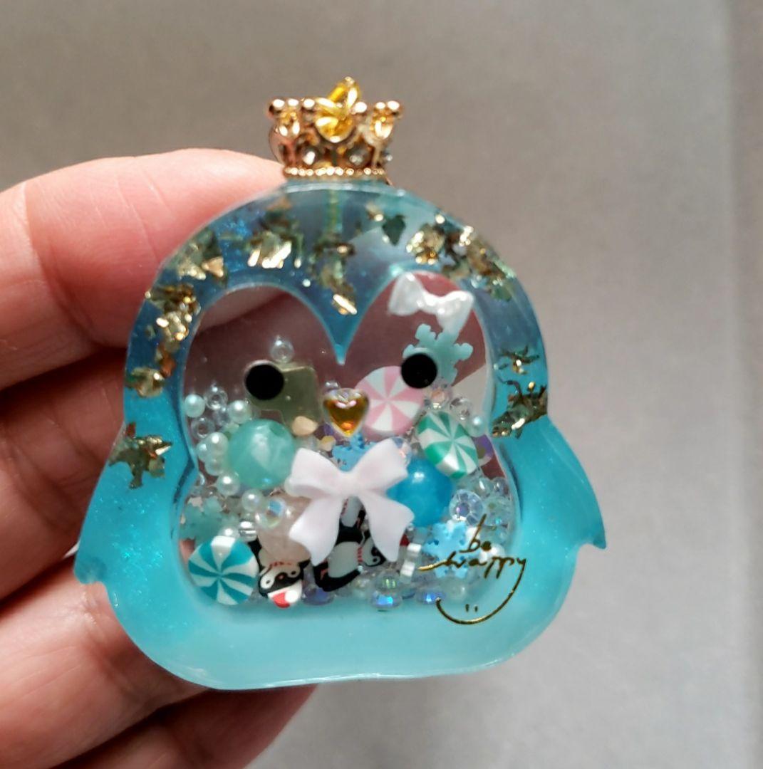 シャカシャカキーホルダー　②ペンギン