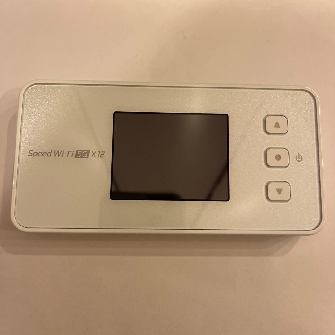 美品 カシモwimaxポケットWi-Fi Speed Wi-Fi 5G x12