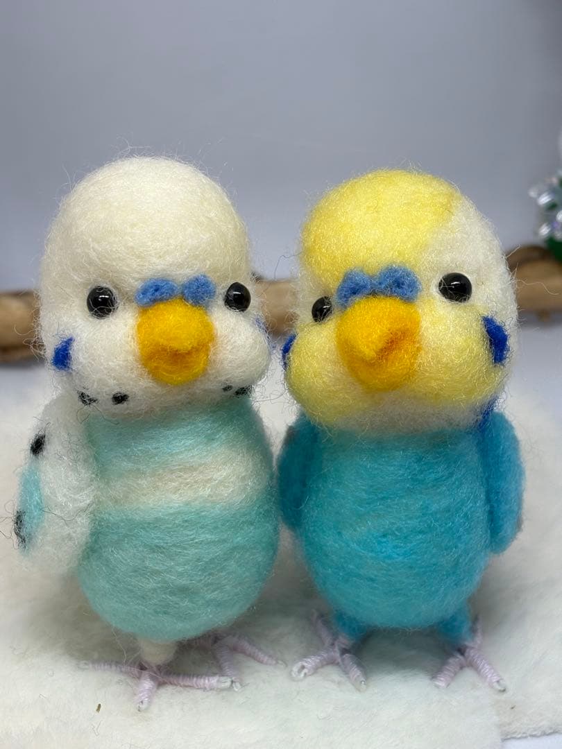 liliページ　クリスマスブランコ　セキセイインコ