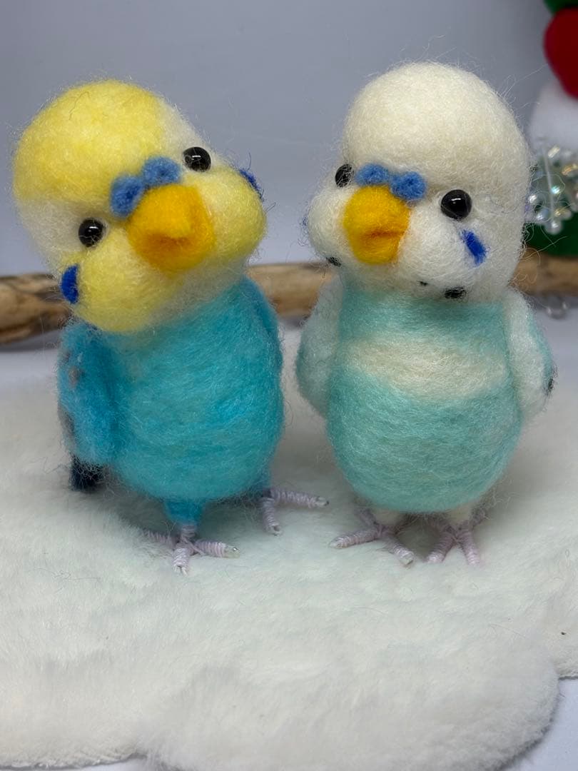 liliページ　クリスマスブランコ　セキセイインコ