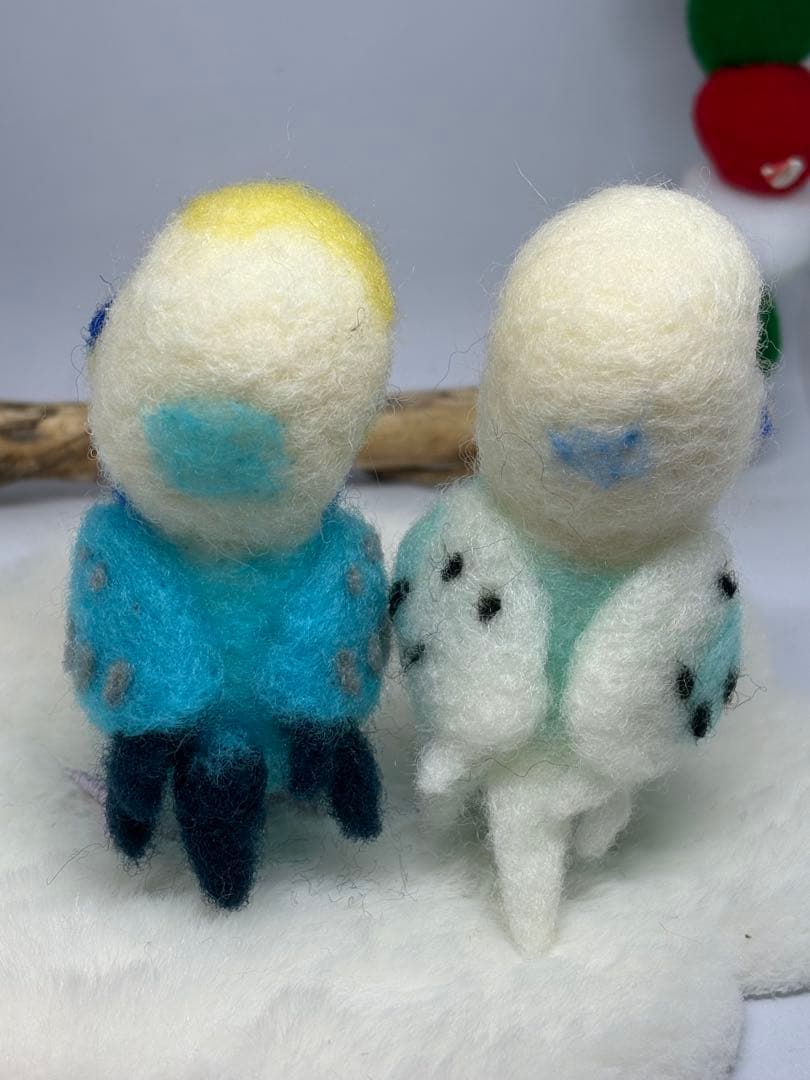 liliページ　クリスマスブランコ　セキセイインコ