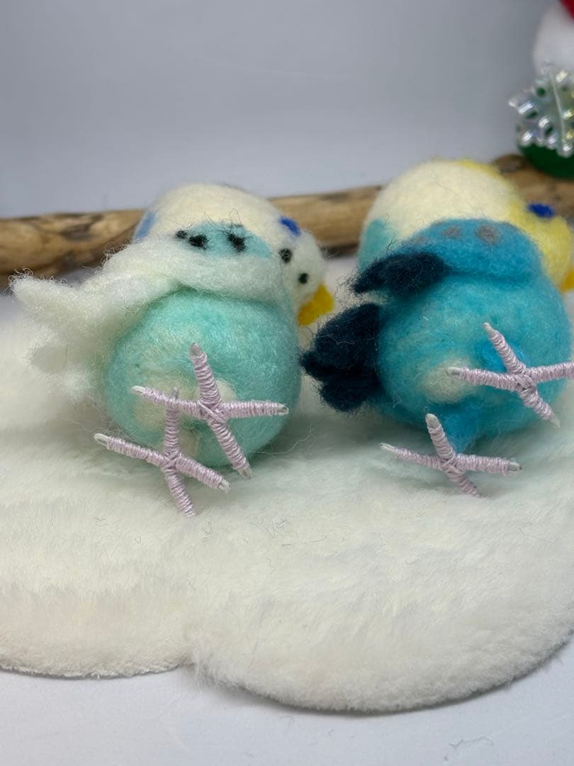 liliページ　クリスマスブランコ　セキセイインコ