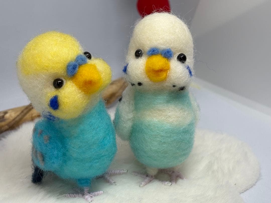 liliページ　クリスマスブランコ　セキセイインコ