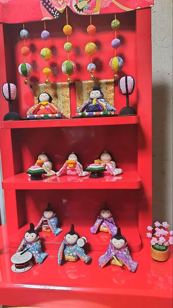 龍虎堂 ひな人形飾り 雛人形 雛飾り ひなまつり リュウコドウ