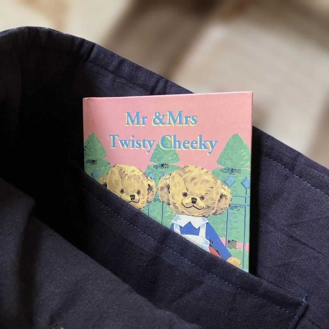 柿渋染め古布酒袋藍染め雪ん子刺し子リメイク手作り