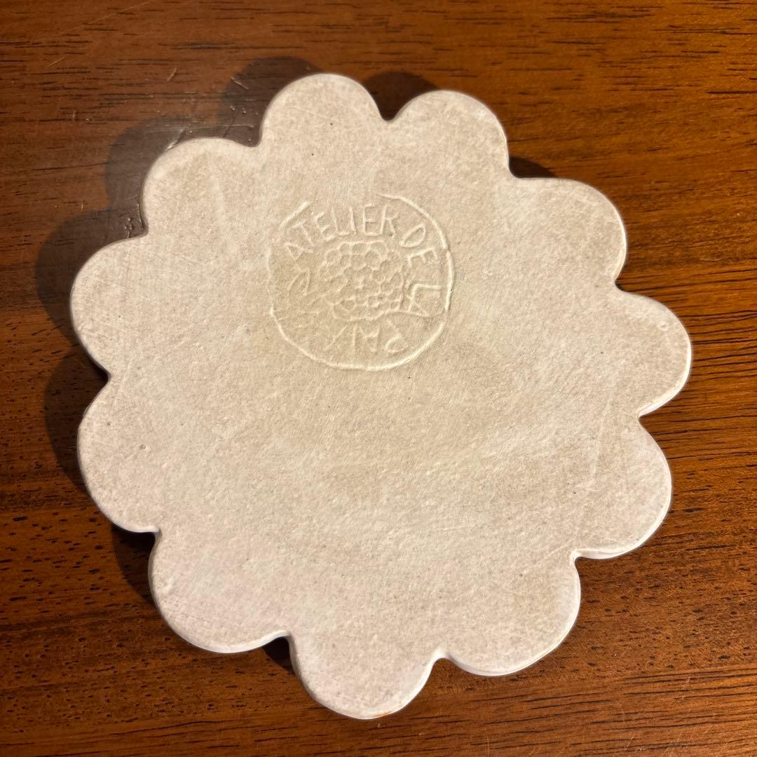 鹿児島睦　ハンドメイド　小皿　ATELIER DE LAPAIX