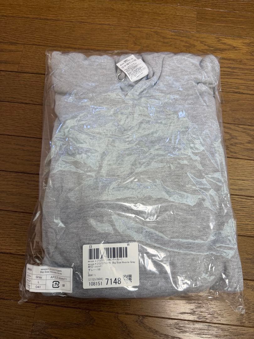aespa ZOZOTOWN BIG size hoodie Ｌサイズ