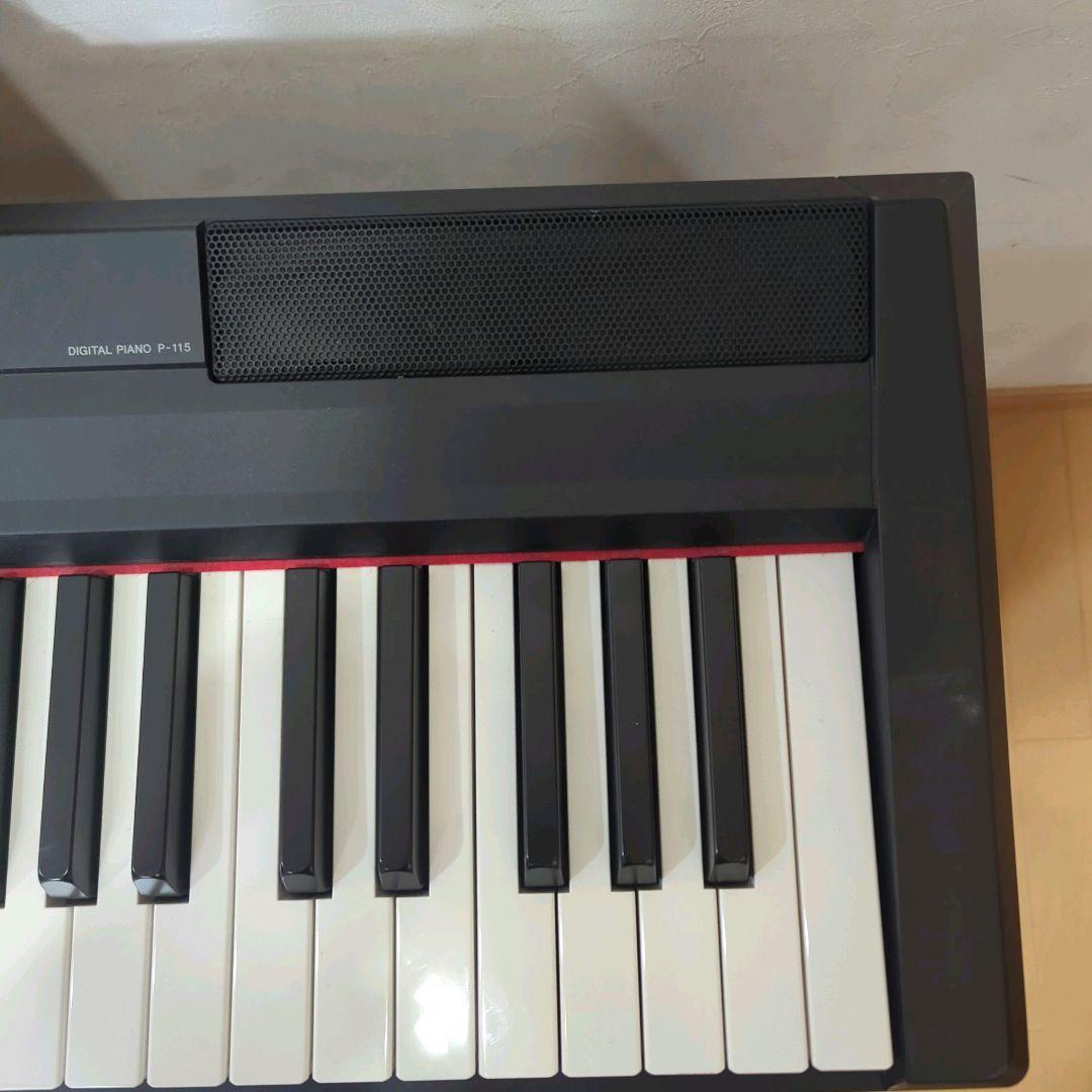 YAMAHA ヤマハ P-115 電子ピアノ 88鍵盤 フットスイッチつき