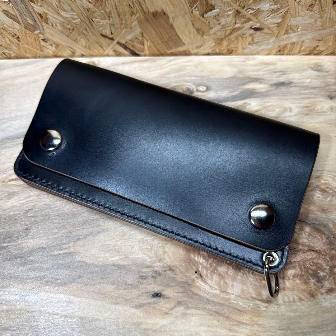 ホーウィン社 クロムエクセル 180 トラッカーウォレット タロン 茶芯 Ni