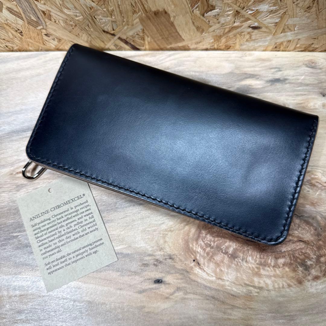 ホーウィン社 クロムエクセル 180 トラッカーウォレット タロン 茶芯 Ni