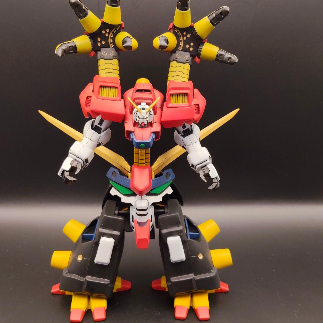 デビルガンダム最終形態　HG size1/144 全塗装 改修　改造パーツ