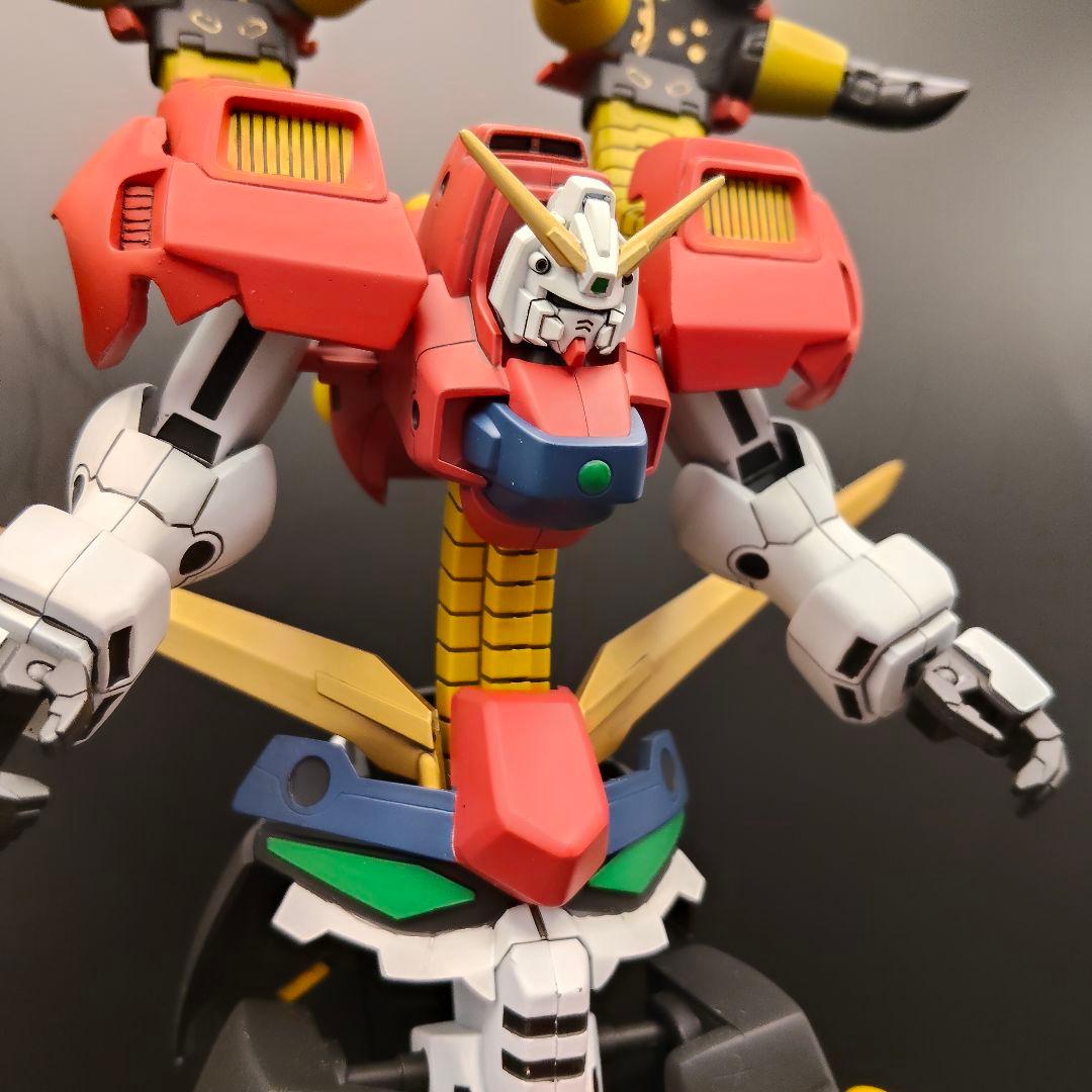 デビルガンダム最終形態　HG size1/144 全塗装 改修　改造パーツ