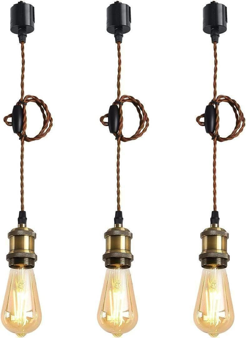 【M2086-69-45】ペンダントライト E26口金 LED電球付き エジソン