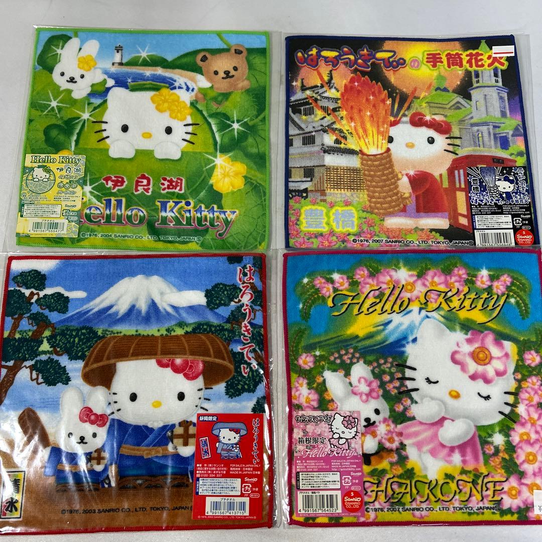 【新品・未開封】ご当地キティ プチタオル 12枚セット