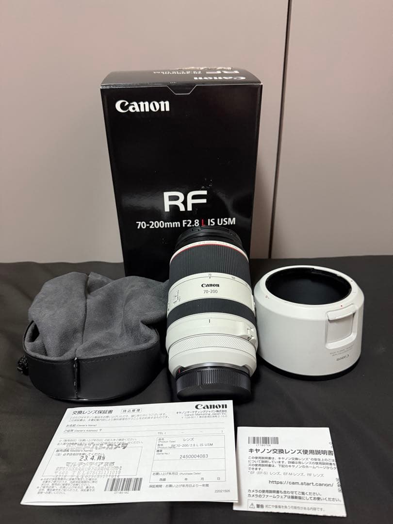 【最終値下げ】Canon RF 70-200mm F2.8 IS USM